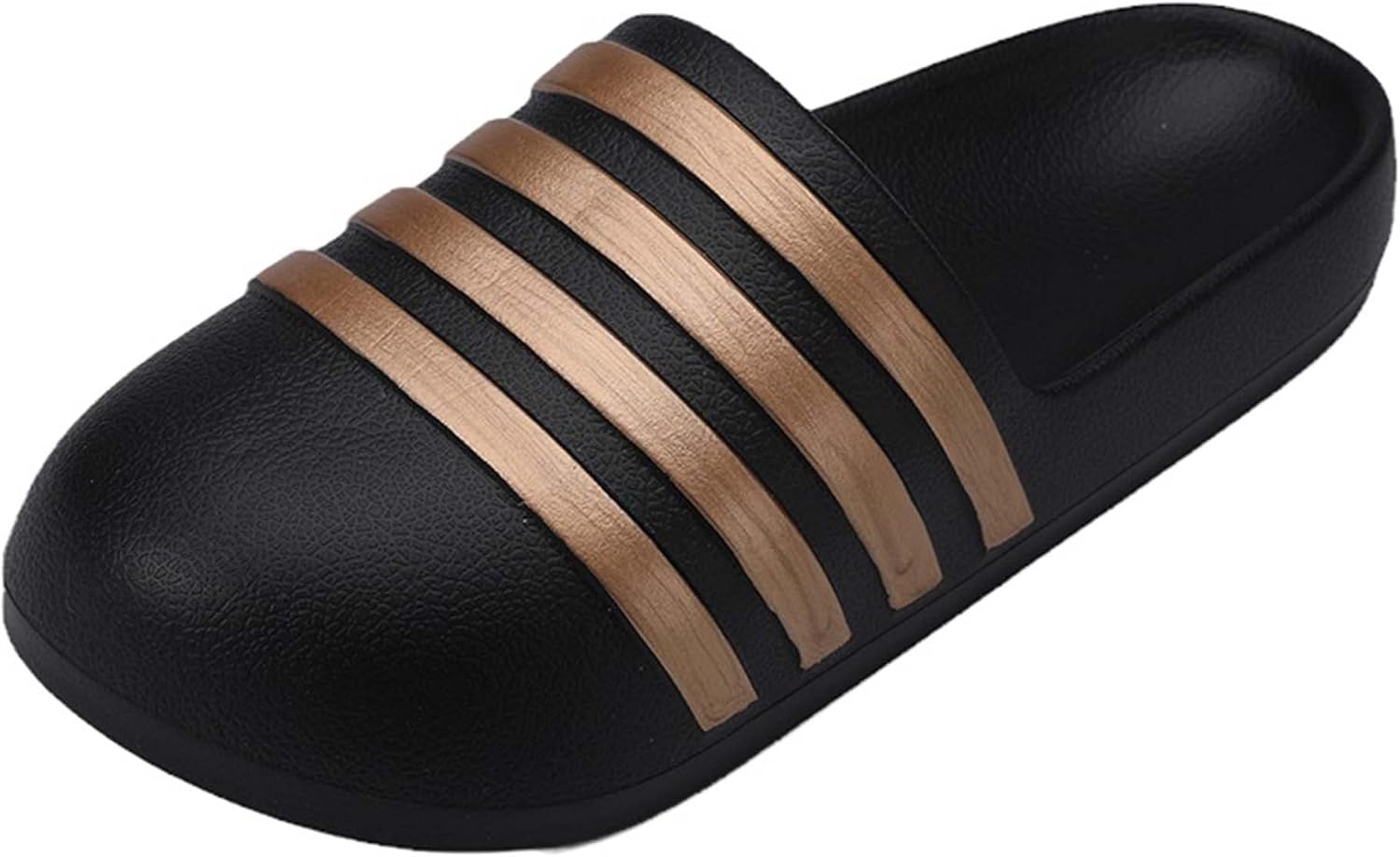 

Летние мужские тапочки-сандалии для дома и улицы, повседневные, модные, пляжные, мягкие, удобные, легкие, с противоскользящей и износостойкой подошвой Generic, черный