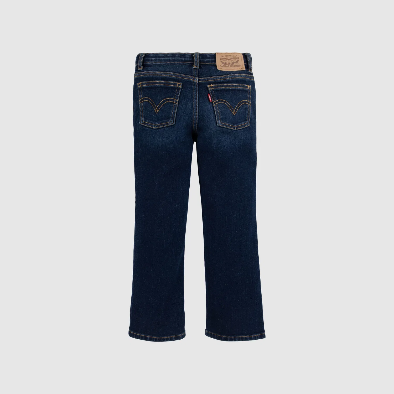 Широкие джинсы для девочек 4-6 лет Levi's, Dark Wash — фото 4