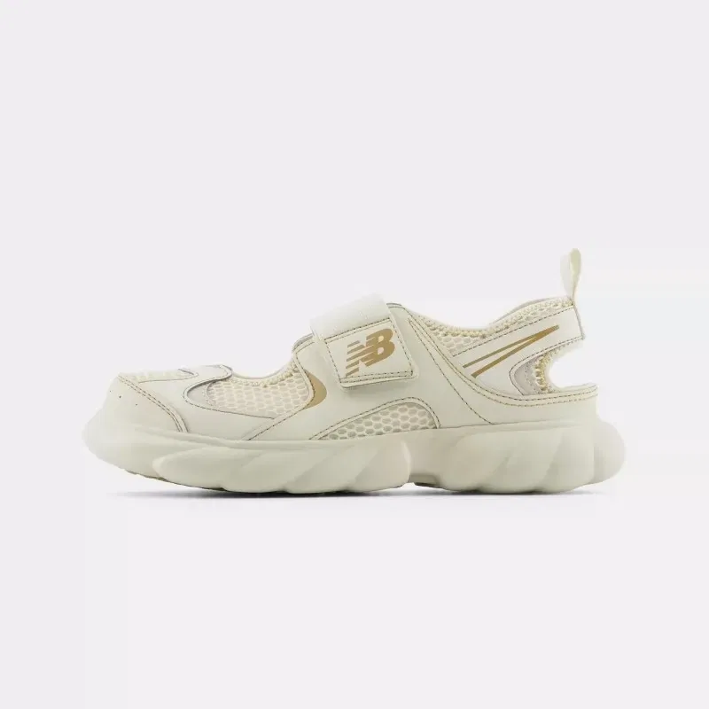 Сандалии детские тканевые New Balance Light Beige — фото 3