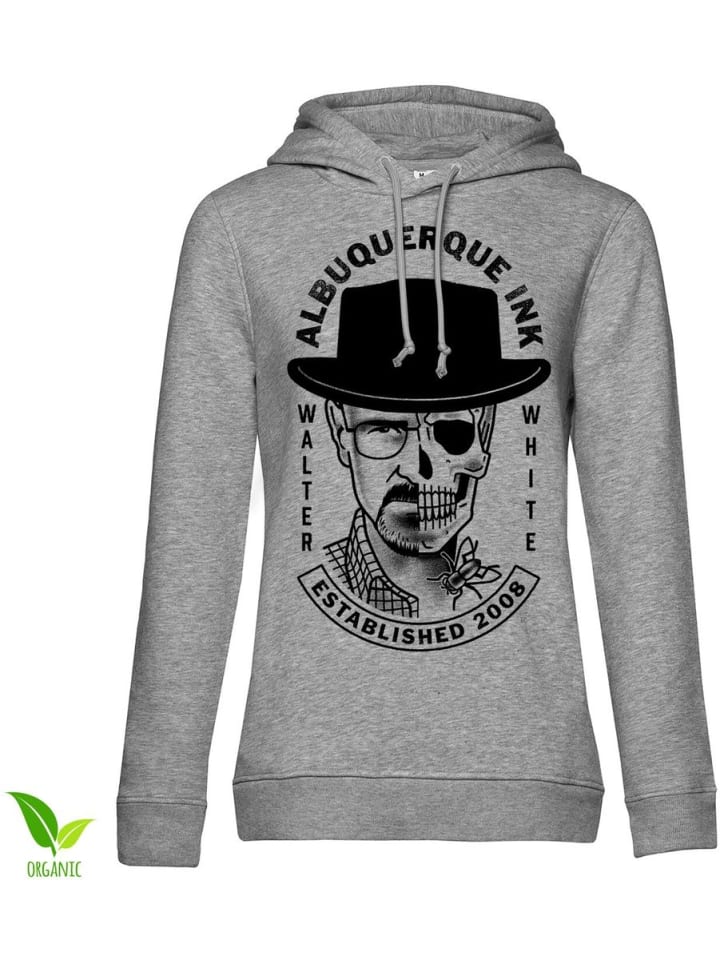 

Толстовка Albuquerque Ink Girls Hoodie Breaking Bad, серый