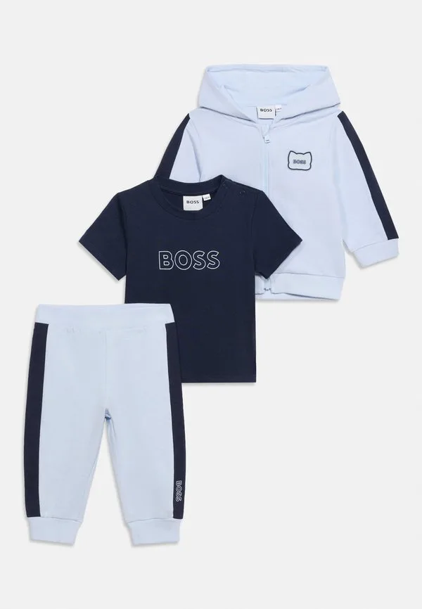 Футболка с принтом для новорожденных Boss Kidswear, Pale Blue — фото 3