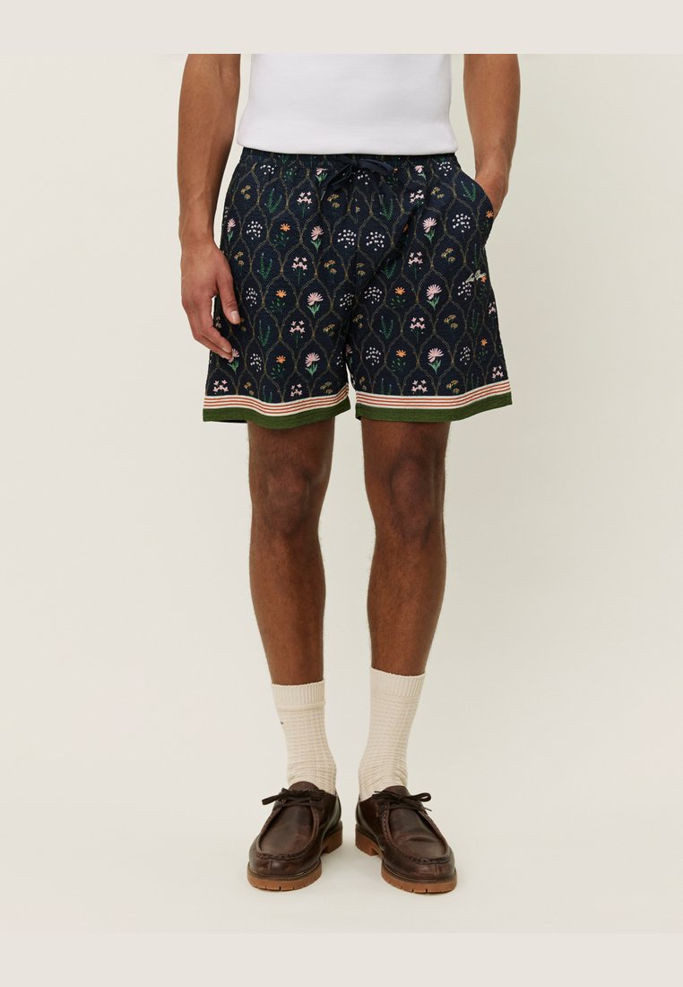 

Шорты STAN WILD FLOWERS SWIMSHORTS Les Deux, темно-синий