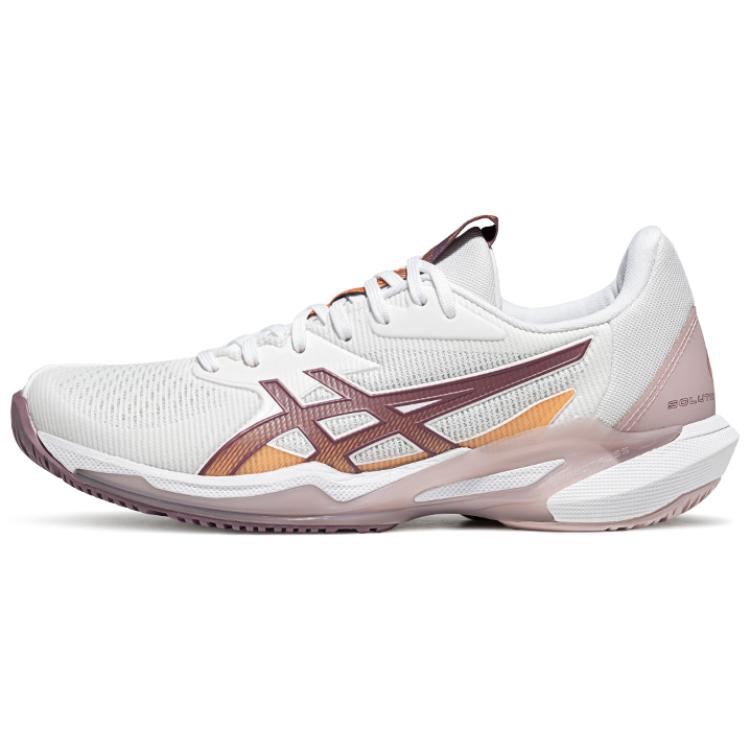 

Футболка Asics Solution Speed Ff 3 женская белый пыльный розовый, белый/серый фиолетовый