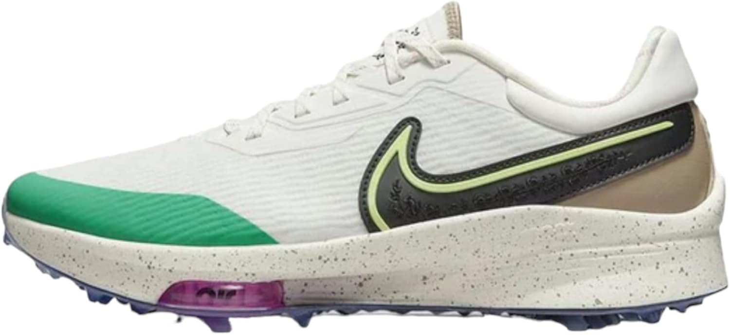 

Мужские бутсы для гольфа Nike Air Zoom Infinity Tour Next% 'White Treeline, Sail/Black-Ghost Green