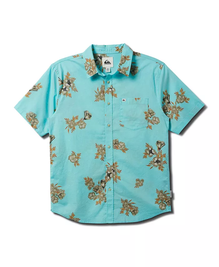 

Мужская классическая рубашка Habitats Classic Woven Quiksilver, синий