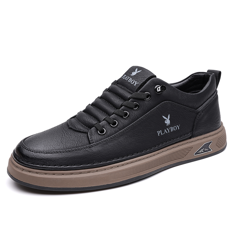 

Playboy Низкие скейтерские кроссовки мужские 7776 Black, цвет 7776 Black