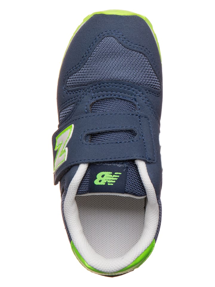 Кроссовки на шнуровке New Balance, темно-синий — фото 4