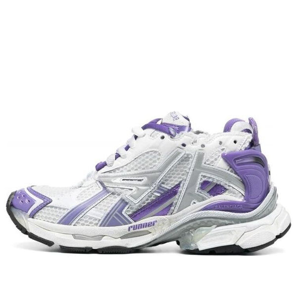 Кроссовки runner 'purple' Balenciaga, фиолетовый