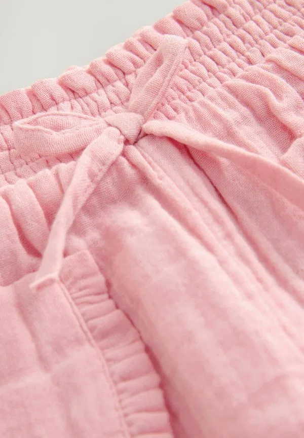 Брюки прямого кроя, надеваются через голову Next, Light Pink — фото 2