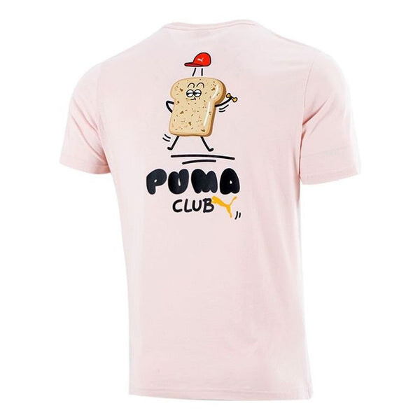 

Футболка club graphic t-shirt 'pink' Puma, розовый