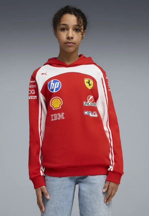 Толстовка Scuderia Ferrari HP Replica Hoodie Puma, красный — фото 2