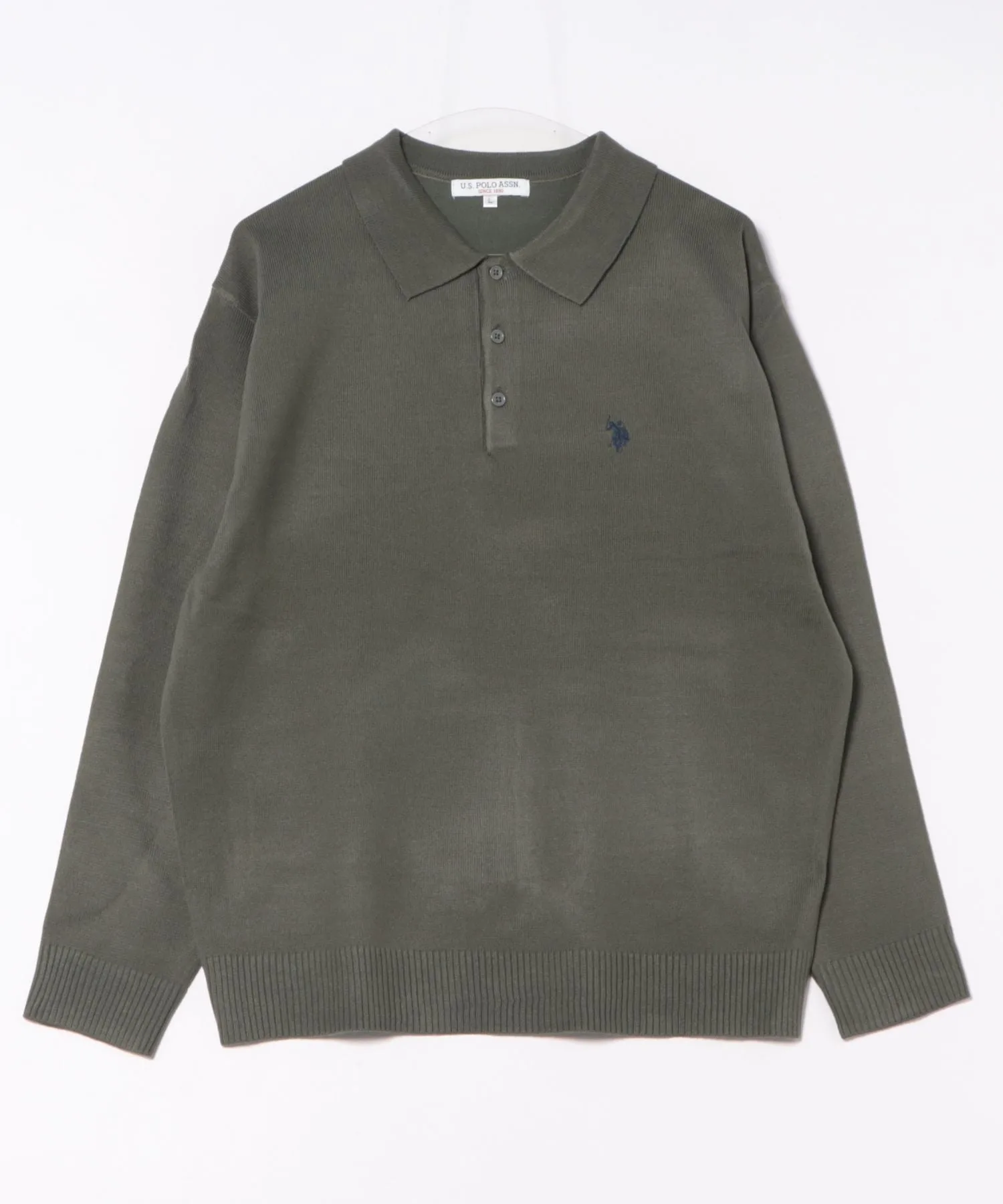 Ассоциация поло США / (М) Вязаное поло U.S. Polo Assn., Khaki