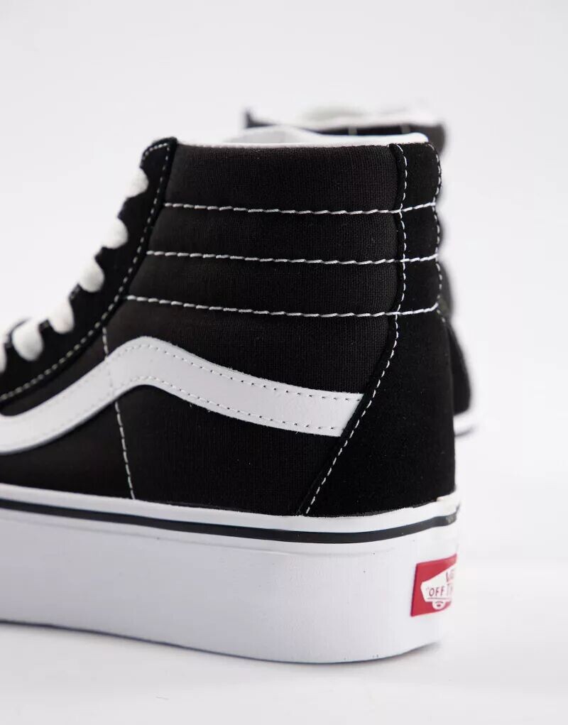 Черные кроссовки Vans Sk8-Hi Platforms 2.0 — фото 2