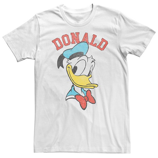

Футболка Big & Tall Mickey & Friends Donald Duck Happy Big Face Disney