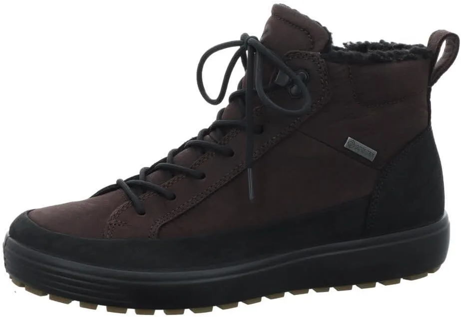 Мужские водонепроницаемые походные ботинки ECCO Soft 7 Tred Gore-Tex, черный — фото 2