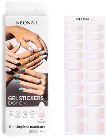 

Наклейки для ногтей NEONAIL Easy On Gel Stickers, M12 20 szt.