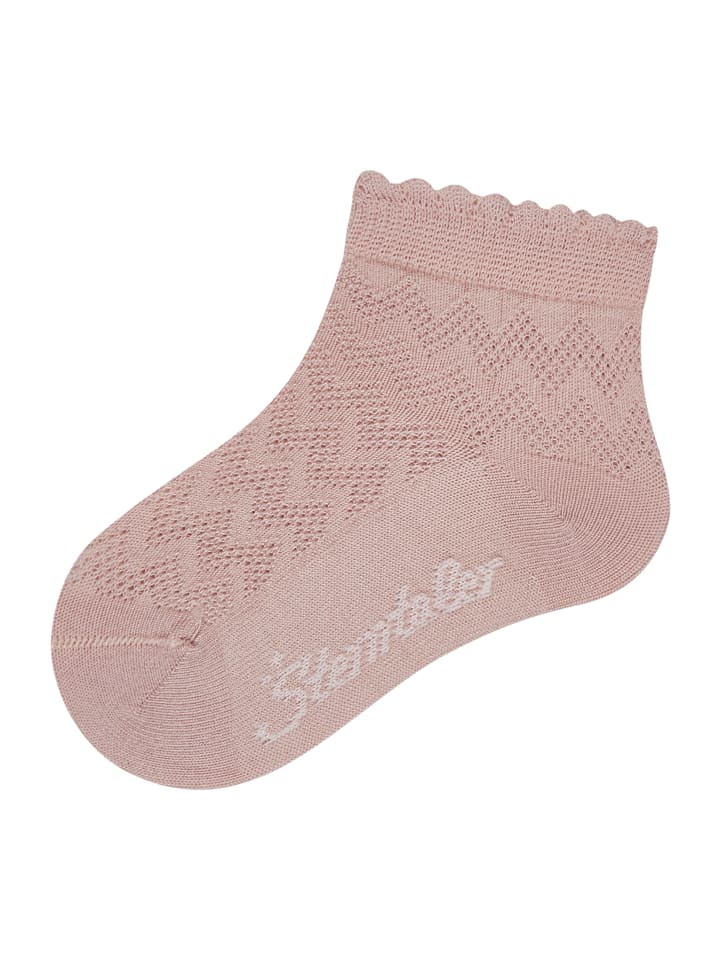 

Sterntaler Текстурированные носки нежно-розового цвета