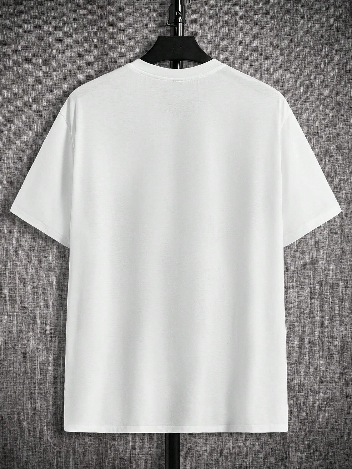 

Мужская футболка больших размеров со светоотражающим рисунком EMRG с рисунком мультфильма Manfinity, белый