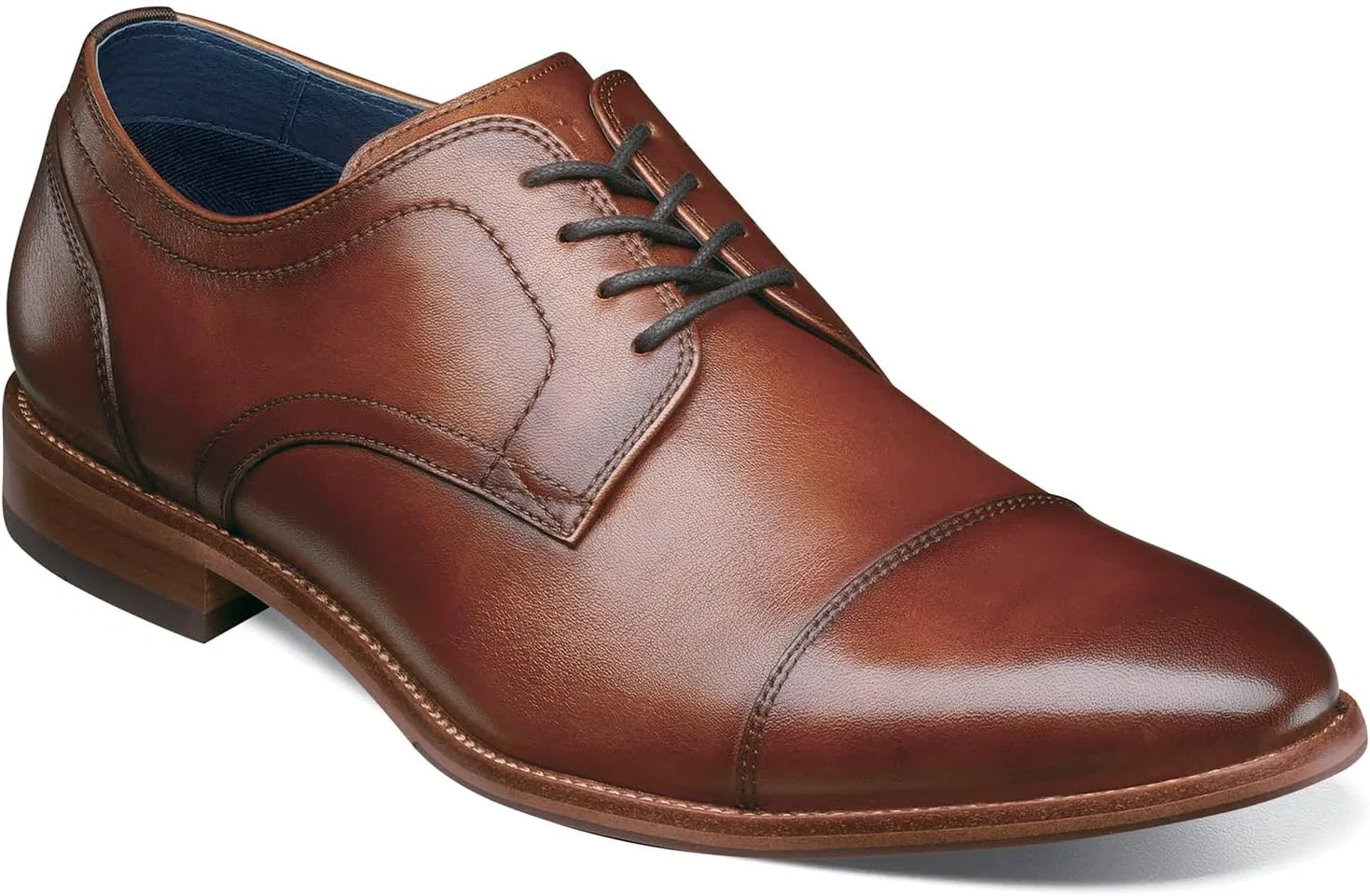 Мужские туфли Oxford Florsheim Flex Cap Toe, коньячный