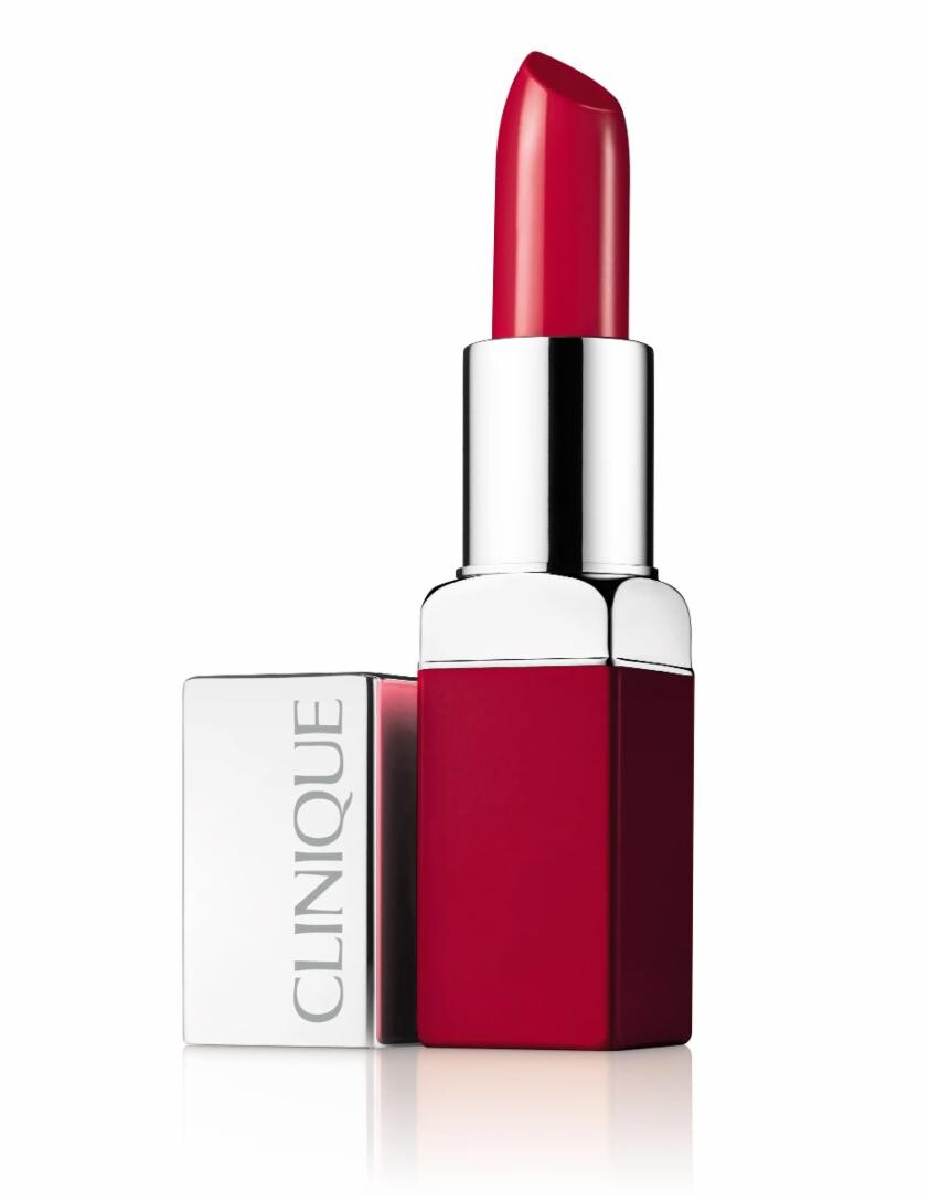 

Помада для губ: интенсивный цвет и уход Pop, оттенок 8 Cherry Pop Clinique