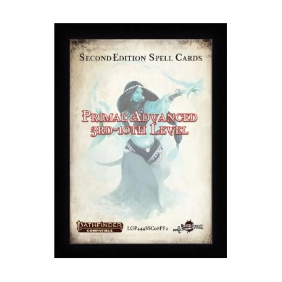 

Первичные продвинутые спелл-карты — 3-10 уровни, Pathfinder 2nd Edition (Legendary Games)