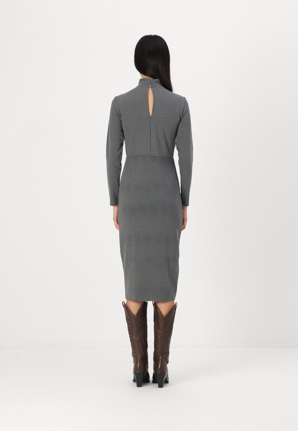 

Платье-джемпер VMCLEA DRESS Vero Moda, темно-серый