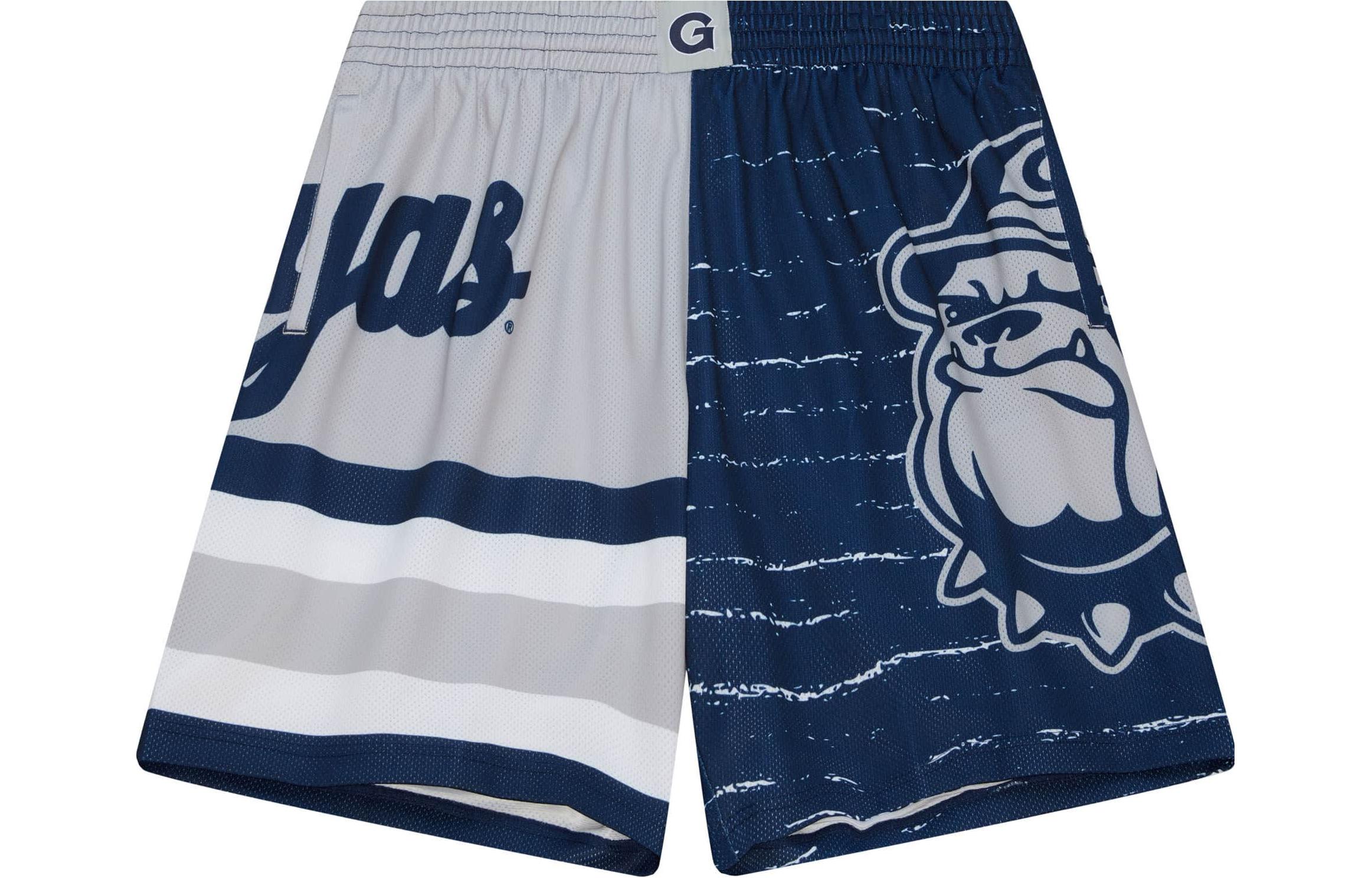 

Повседневные шорты мужские синие Mitchell Ness