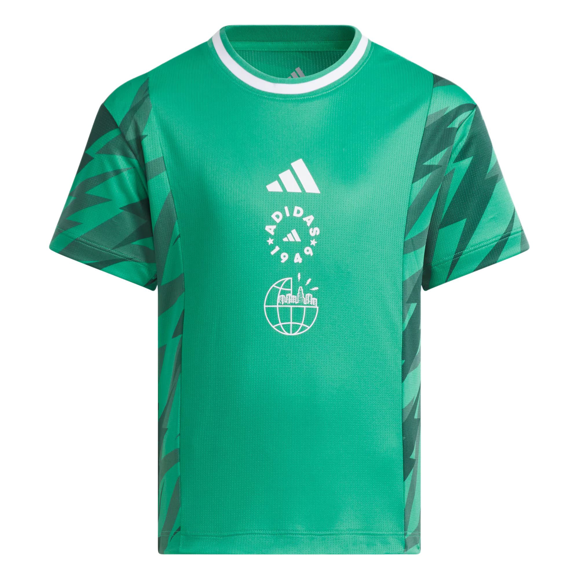

Adidas Футболка GRAPHIC SHORT SLEEVE T SHIRT Light Lawn Green для детей 3-7 лет