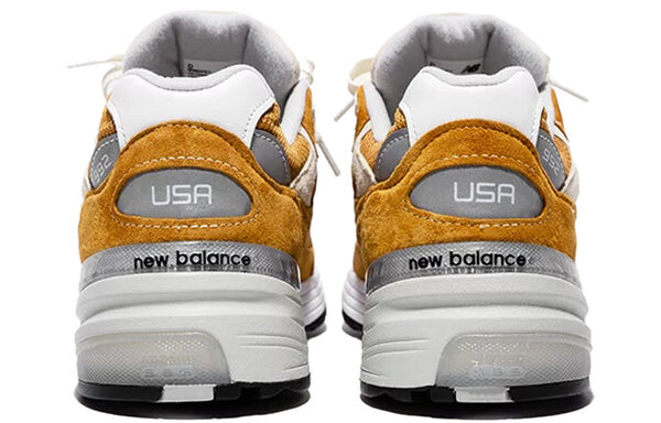 Кроссовки packer shoes x 992 сделано в сша New Balance, коричневый — фото 4