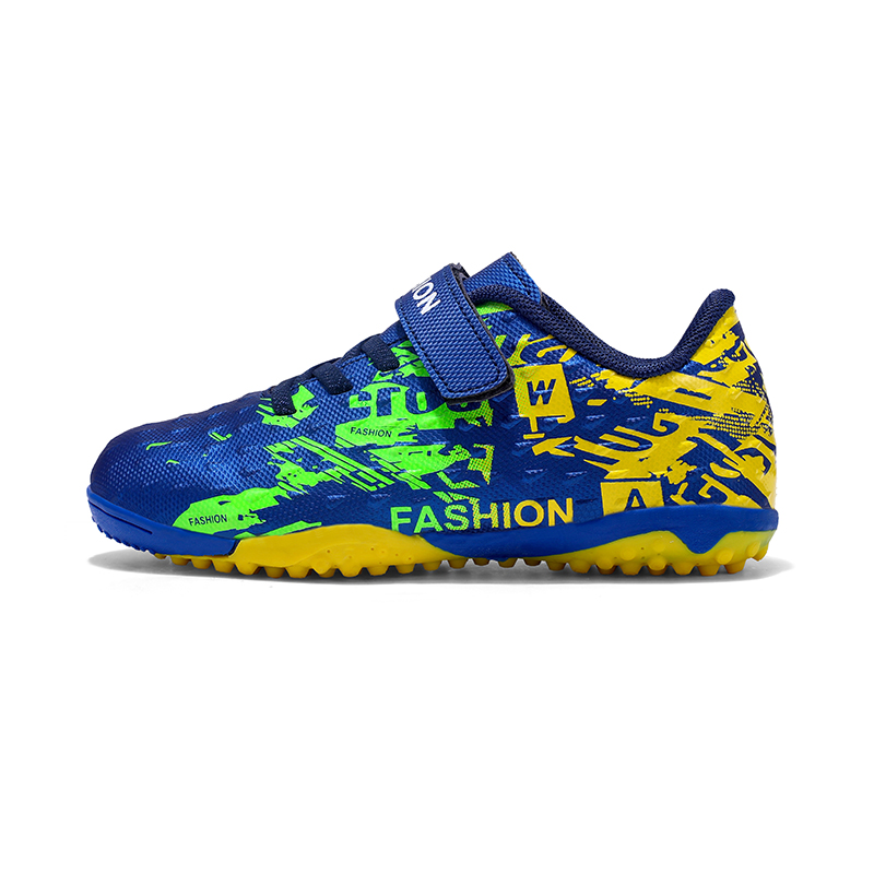 

Детские футбольные бутсы с противоскользящей подошвой, устойчивые к истиранию и дышащие AMICNIEGD, темно-синий