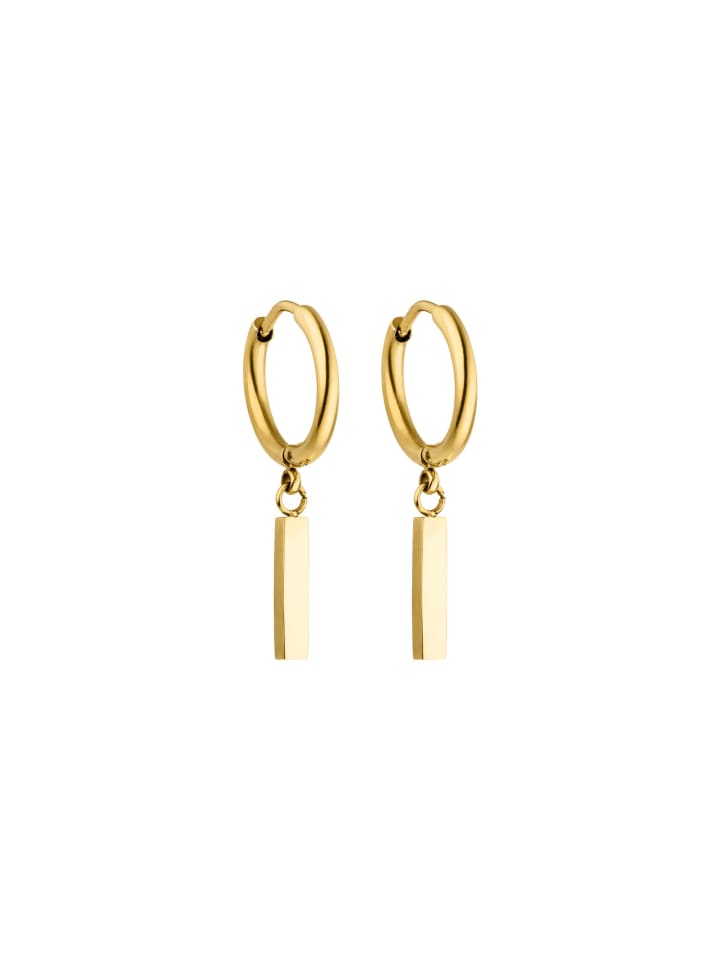 

PURELEI Золотые серьги Huli Creole