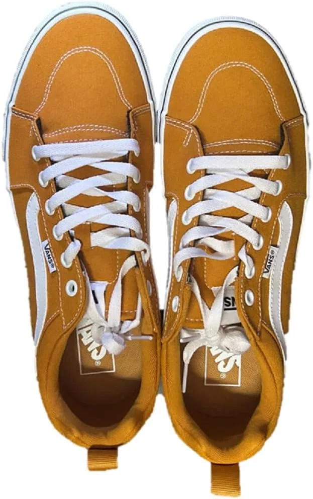 Мужские низкие кроссовки Vans Filmore Canvas, золотистые — фото 2