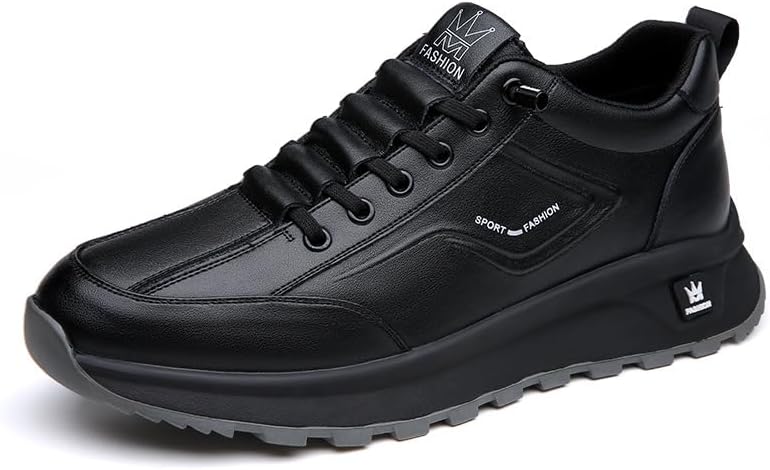 

Мужские повседневные кроссовки, модные кроссовки для бега, повседневные слипоны для ходьбы, тенниса и спортзала на все сезоны Hhhchpm, черный