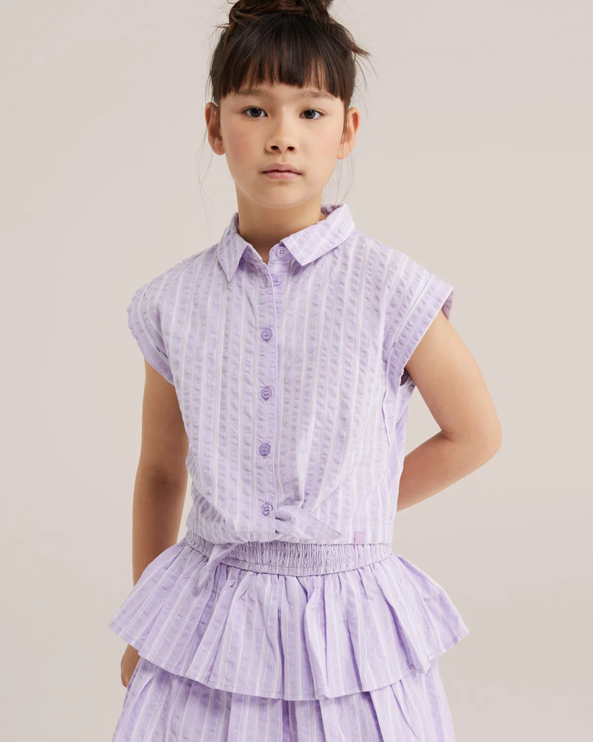 Блузка We Fashion, Light Purple — фото 3