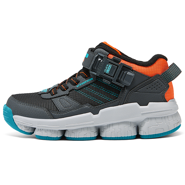 

Skechers Kids Износостойкие детские кроссовки средней высоты, черные, детские