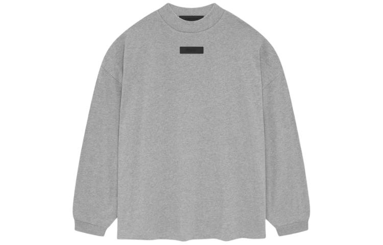 

Хлопковая толстовка с нашивкой-логотипом Fear Of God Essentials, Light Heather Gray/Light Heather Grey