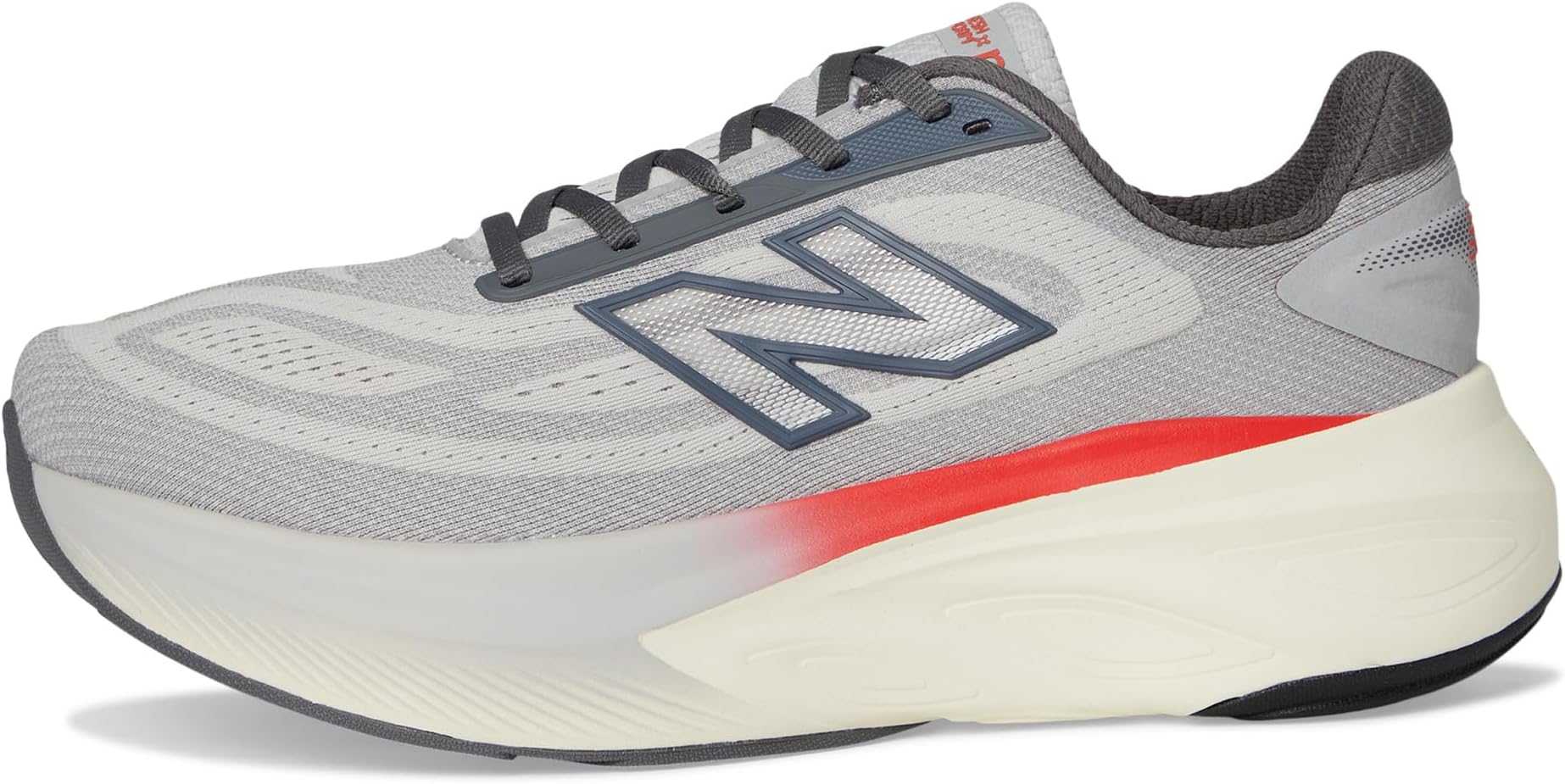 Кроссовки New Balance Fresh Foam X More v6, цвет Grey Matter/True Red/Castlerock — фото 4