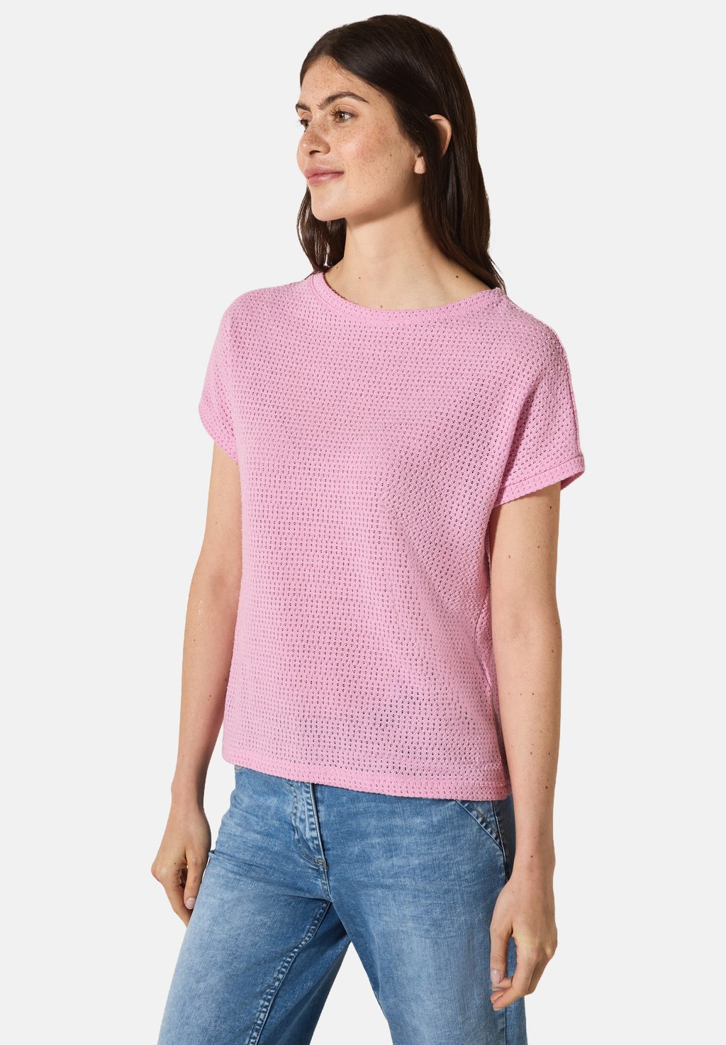 

Базовая футболка Cecil, цвет Rosa