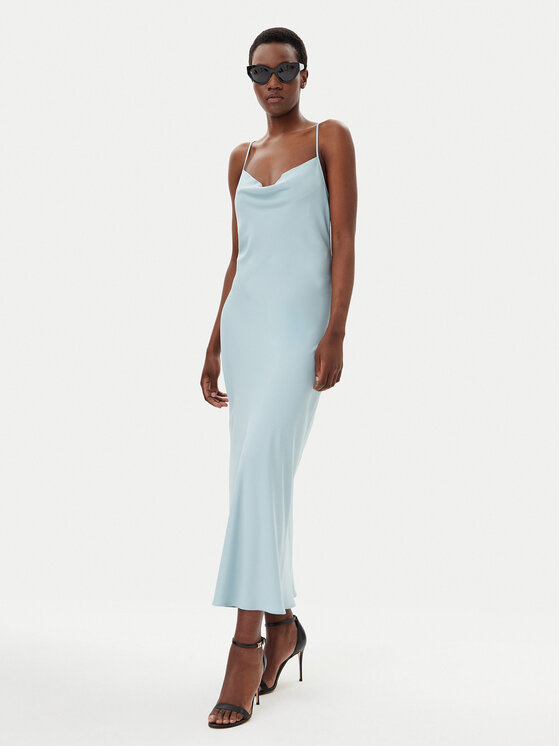 Летнее платье облегающего кроя LV044B053G Calvin Klein, голубой — фото 2
