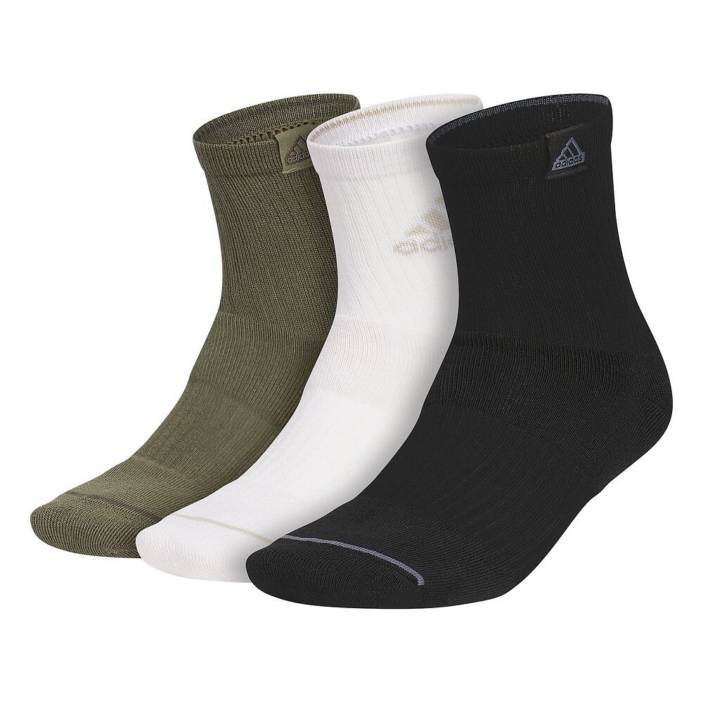

Мужские носки adidas Cushioned Sport 2.0 High Quarter, набор из 3 шт. Adidas, цвет Olive Biege