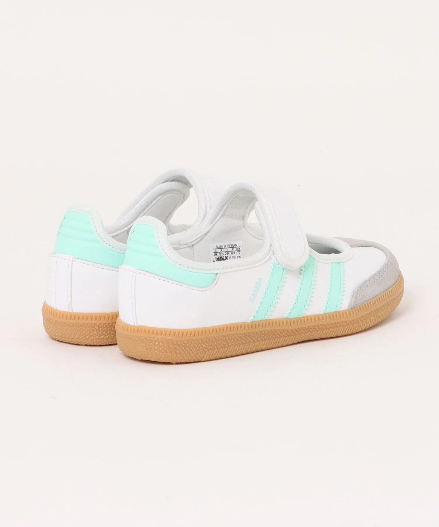 Детские кроссовки Adidas Samba Jane C белые — фото 2
