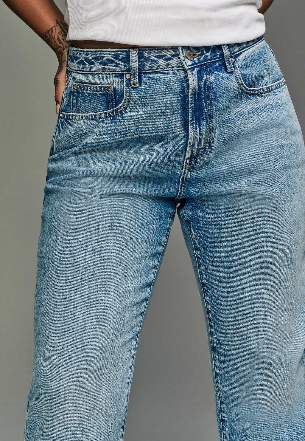 

Джинсы прямого кроя HOURGLASS RIGID Next, синий