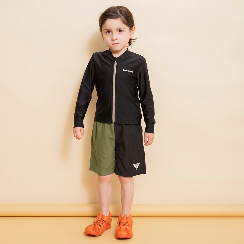 Невероятно яркие, подобранные по цвету штаны для серфинга Branshes, Khaki green — фото 4