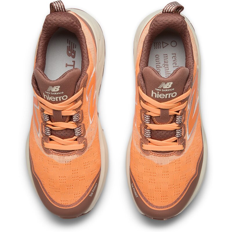 Кроссовки для бега fresh foam x hierro v9 New Balance, цвет hot mango (wthierg9) — фото 2