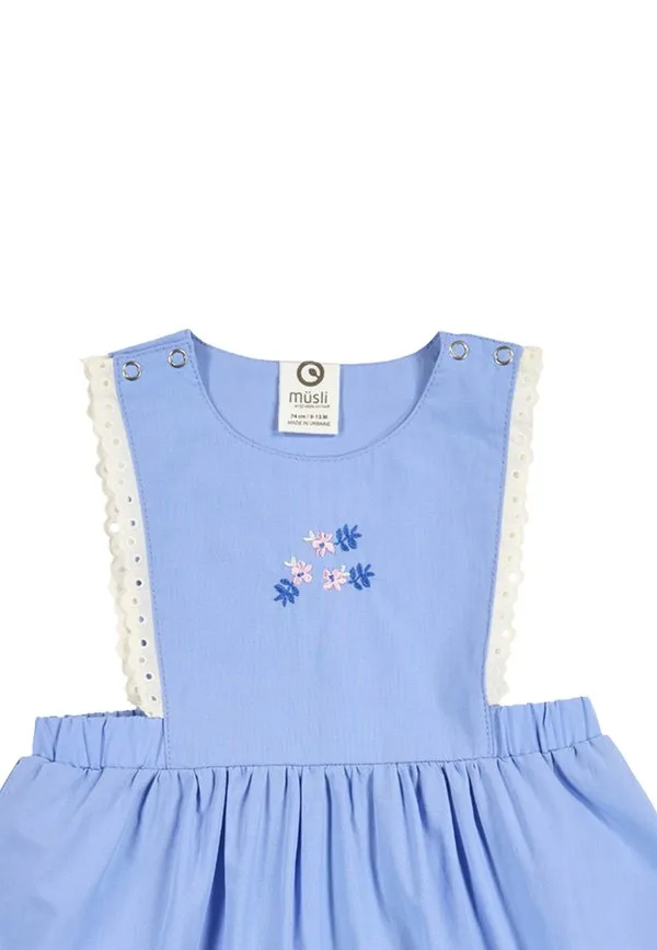 Дневное платье baby und kleinkindzubehör 1551008400 Müsli By Green Cotton, Shell Blue — фото 3