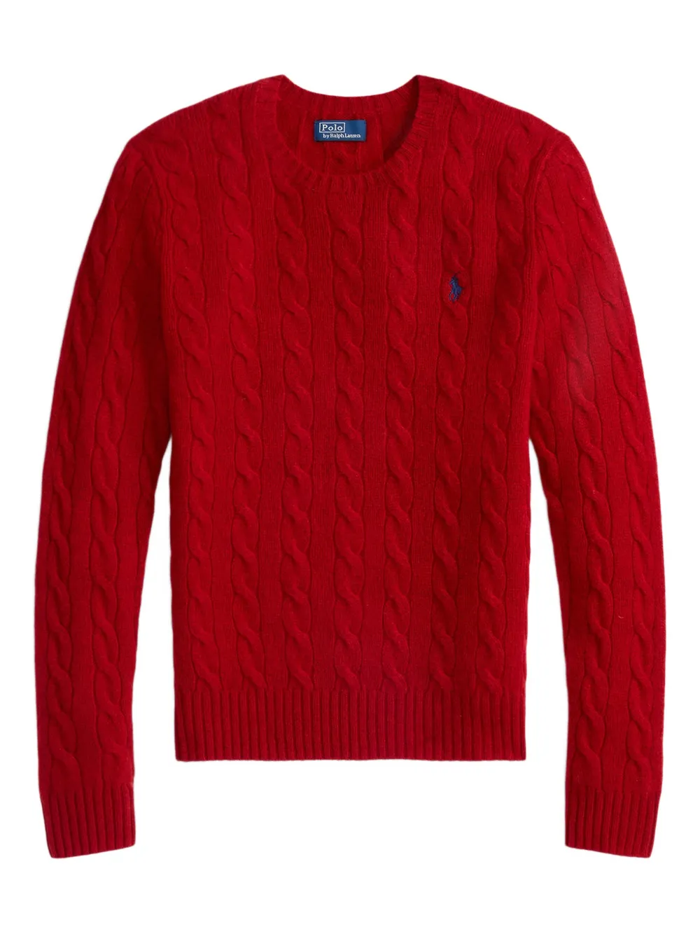 

Свитер фактурной вязки POLO RALPH LAUREN, красный