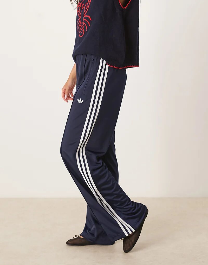 Спортивные брюки adidas Originals Firebird Loose темно-синего цвета — фото 3