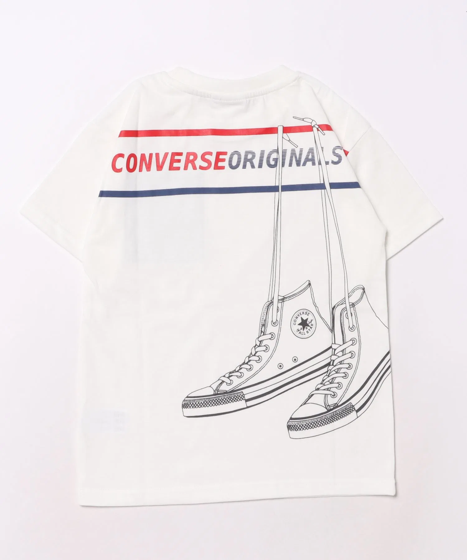 Детская футболка CONVERSE с принтом на спине