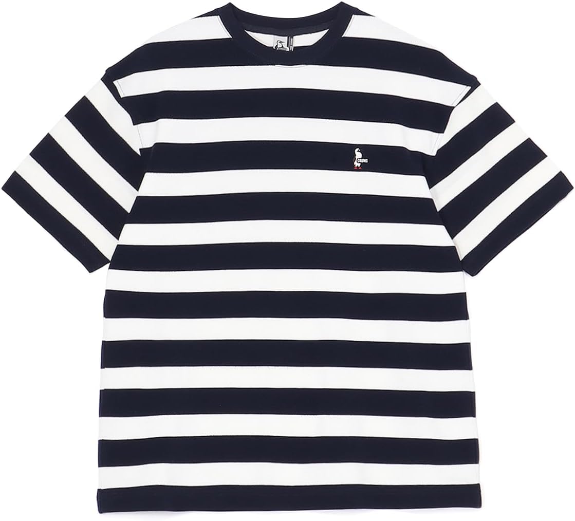 

Футболка Chums Booby Piqu, белый/темно-синий