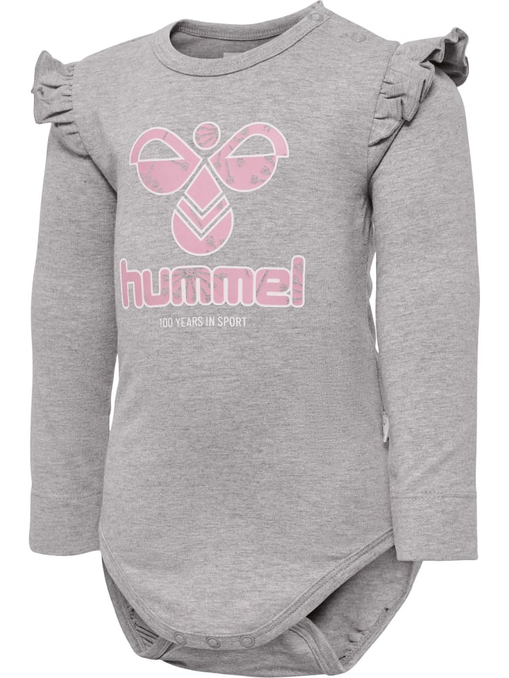 

Комбинезон на кнопках Hummel Hmldana girls в цвете СЕРЫЙ МЕЛАНЖ Hummel